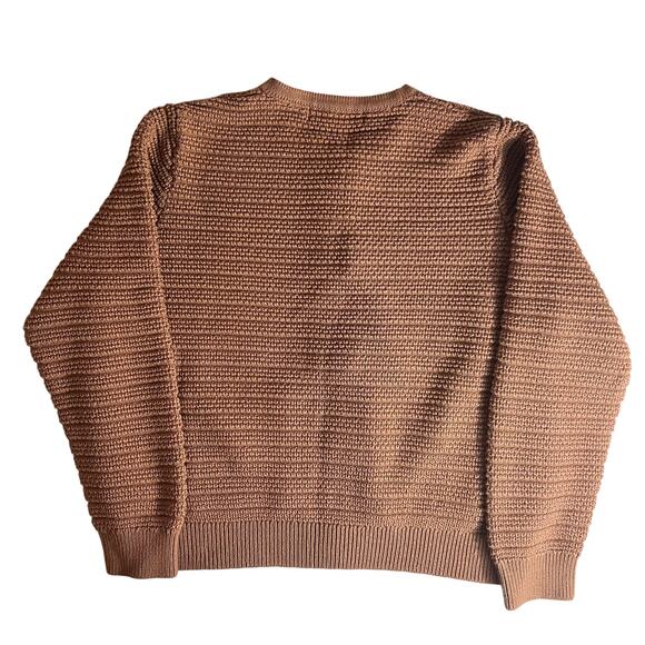 Anrabess Women's Brown Sweater Size S, with Gold Buttons  , long sleeve - Picture 6 of 9